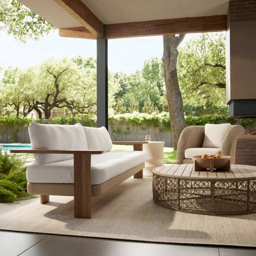Outdoor Sofas & Sectionals Winston Outdoor Sofa - White