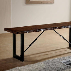 Dulce Walnut Bench - Sweet Furniture (Columbus, Ohio)