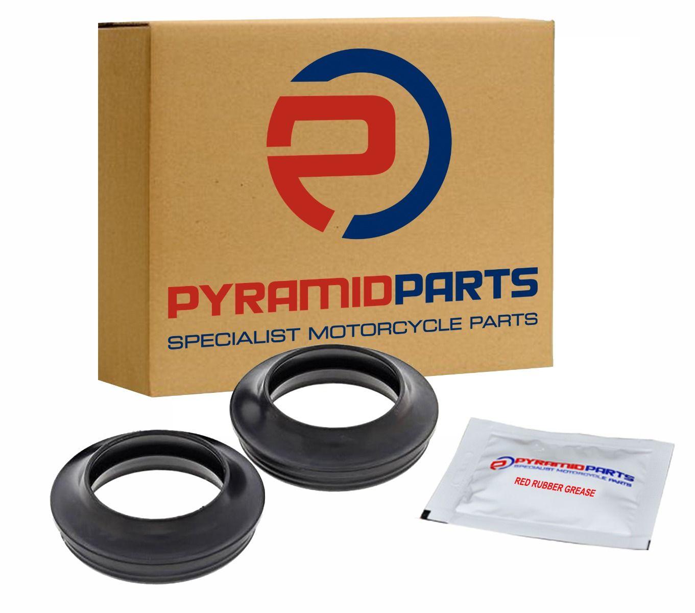 Malaguti F12 Phantom Max 250 (4T) 2004 Fork Dust Wiper Seals Pair 33x45 33mm - Pyramid Parts