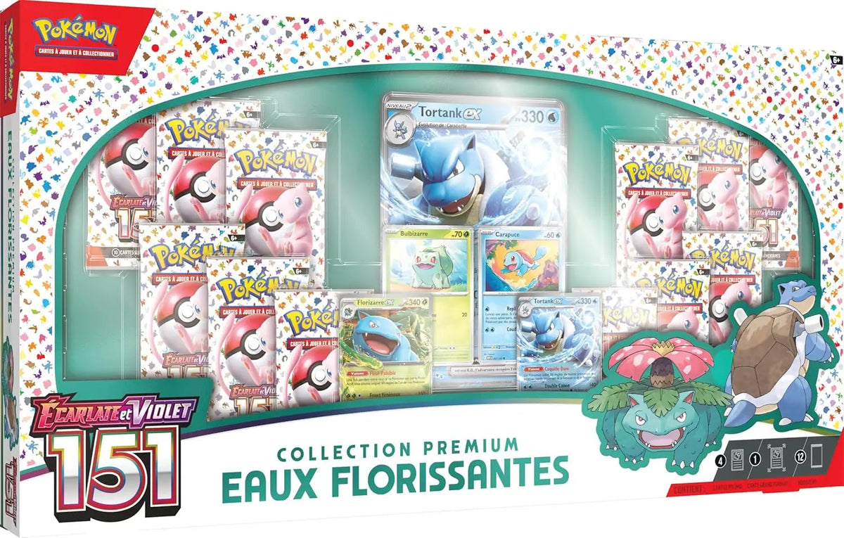 [FR] Pokémon 151 Collection Premium Eaux Florissantes [SCELLÉ] Otaku Collect
