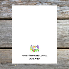 Duckling Note Card