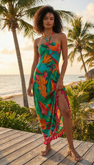Farm Rio x Anthropologie Tropical Maxi Dress