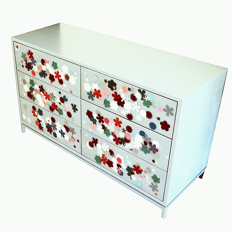 Resin Flower Dresser