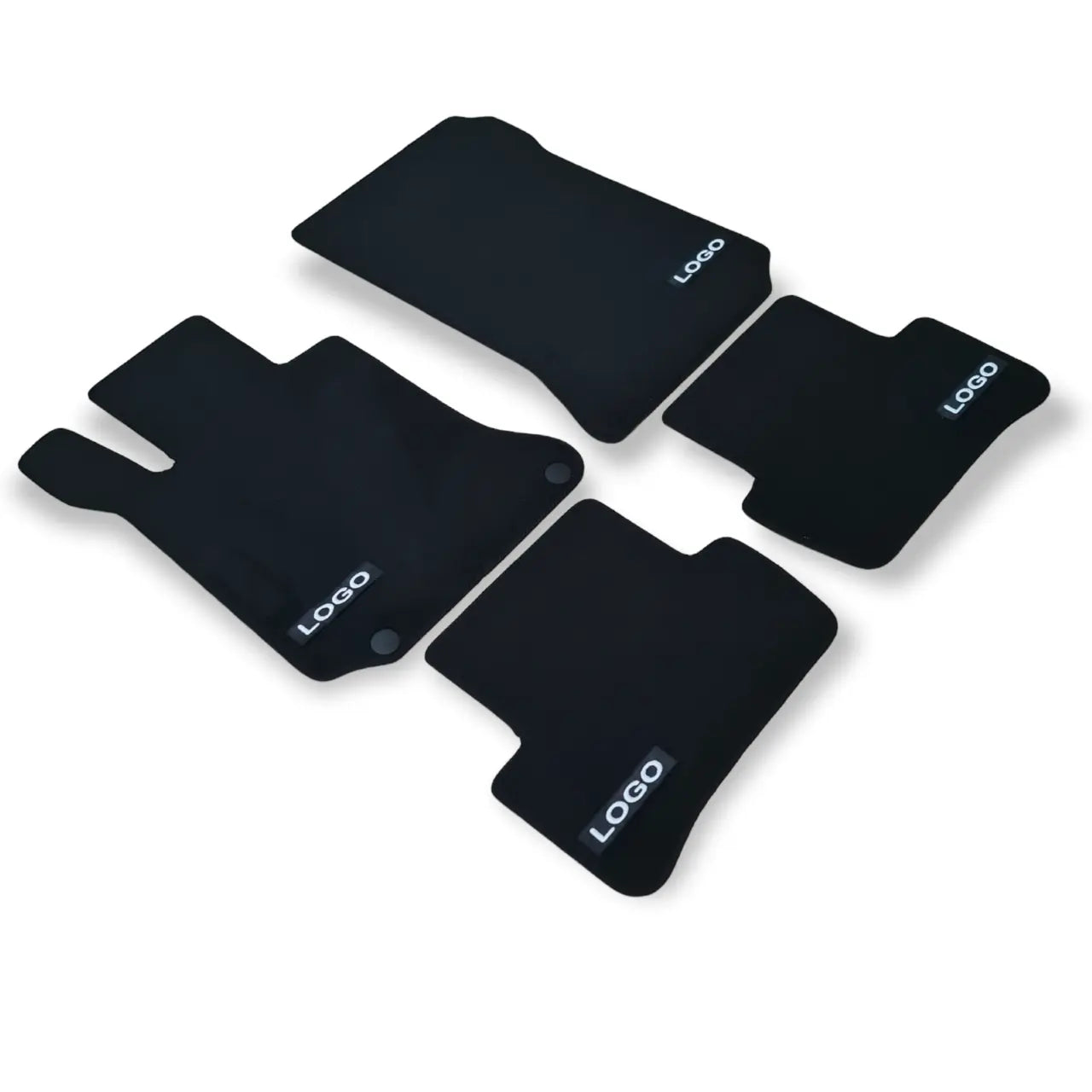 For Mercedes C-Class AMG Carpet Car Floor Mats 2007-2014 W204 OEM Quality Rugs
