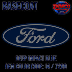Ford Deep Impact Blue Basecoat