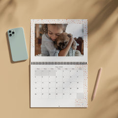 Klippe inspireret Kalender - Dobbeltsidet
