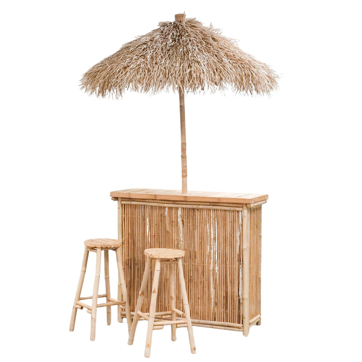 Hausbar Lania – Exotisches Bambusdesign für echtes Urlaubsfeeling