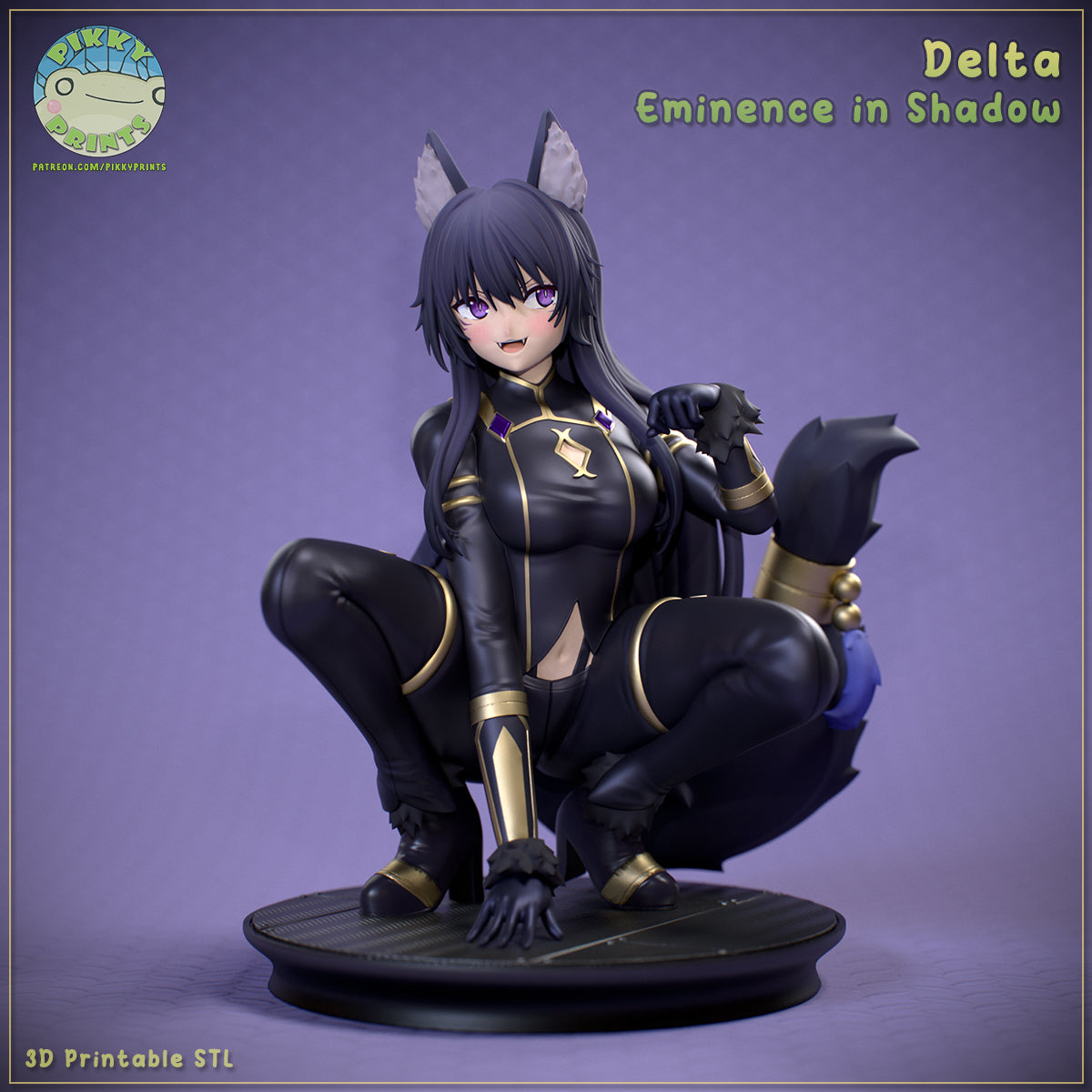 Delta - Eminence in Shadow Garage Kit Figure