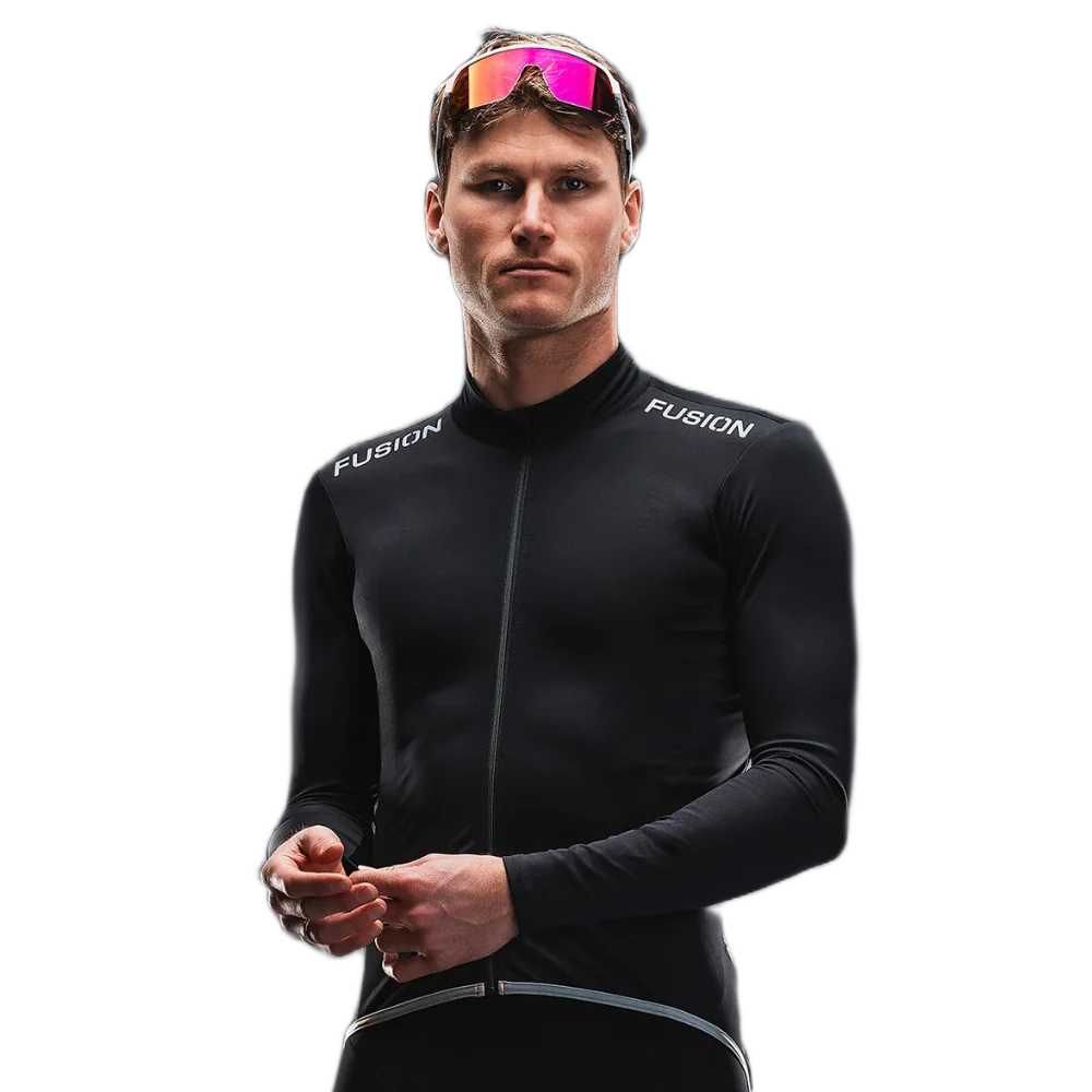 Fusion Tempo PRO Cycling Jacket - Black - Endurance Sport