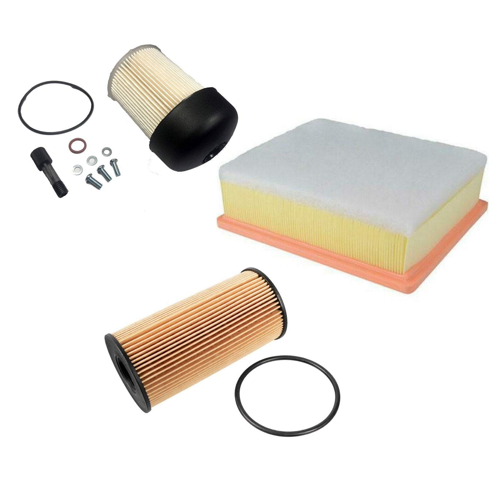 Service Kits Oil Fuel Air Filter And 8L Lubrex 5W-30 Fully Synthetic Engine Oil Trafik III