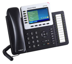 GRANDSTREAM GXP2160 6 Line IP Phone, 6 SIP Accounts, 480x272 Colour LCD, Dual GbE, 5 program keys, 24 BLF keys, Built-In Bluetooth, Powerable Via POE GRANDSTREAM