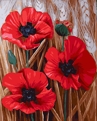 Blume Malen nach Zahlen GX24204