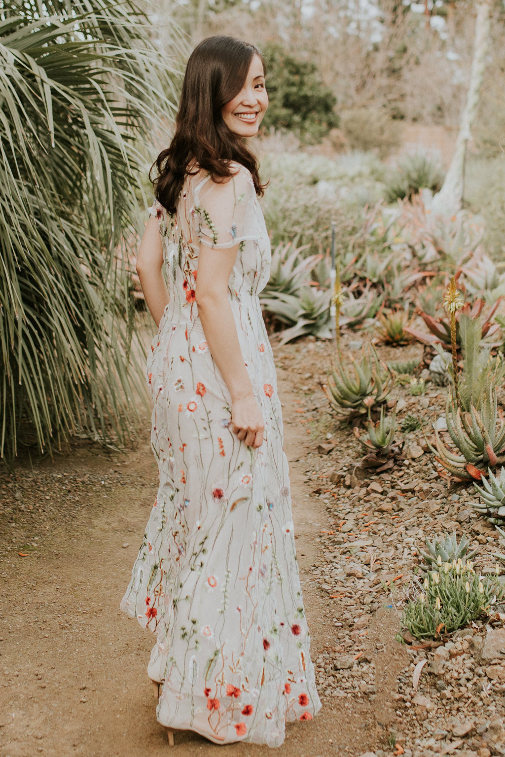 Garden Lace Maxi Dress (Women) (FINAL SALE)