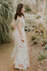 Garden Lace Maxi Dress (Women) (FINAL SALE)