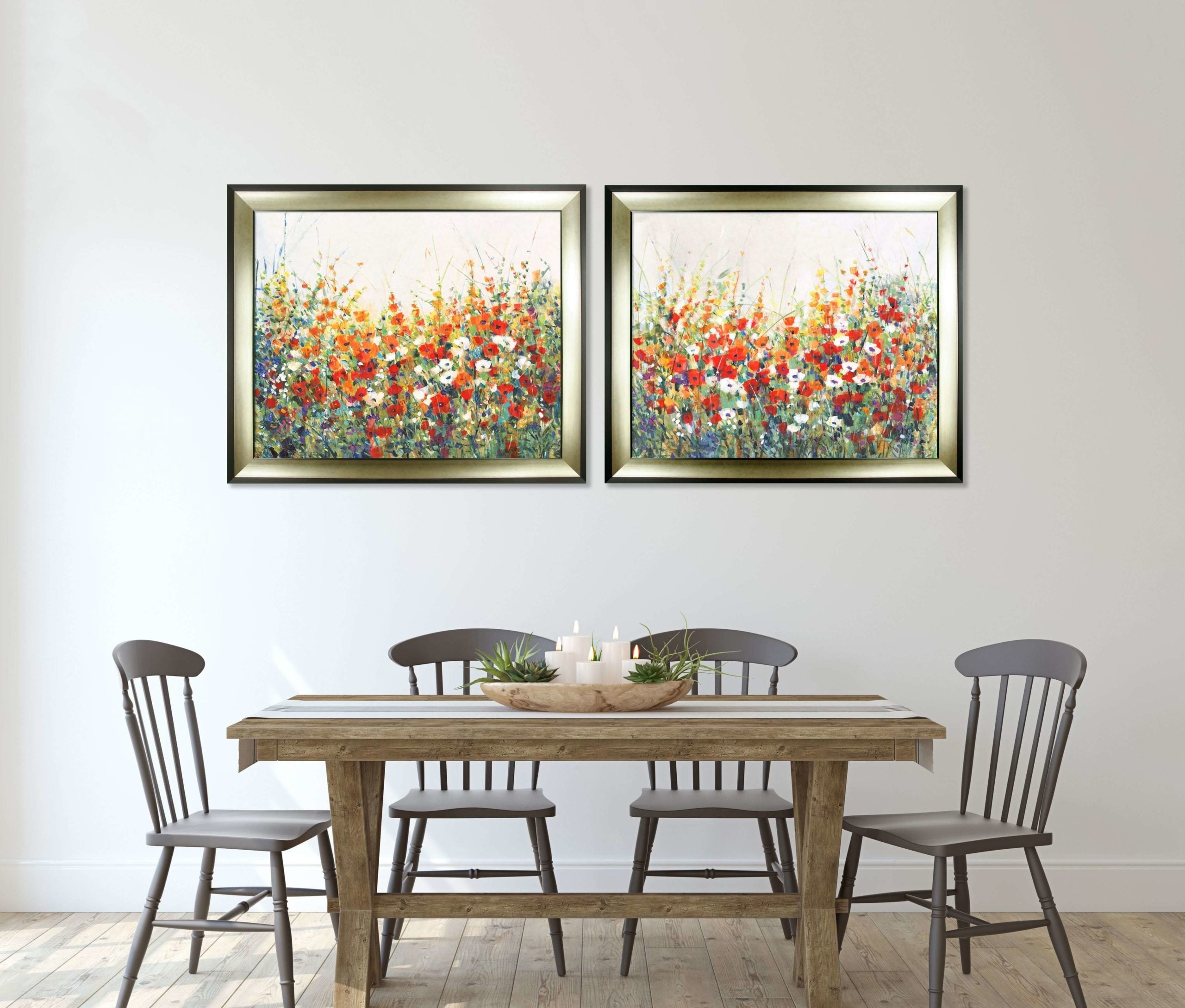 Garden in Bloom I framed print by Tim O'Toole