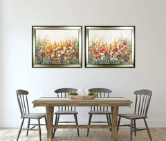 Garden in Bloom I framed print by Tim O'Toole