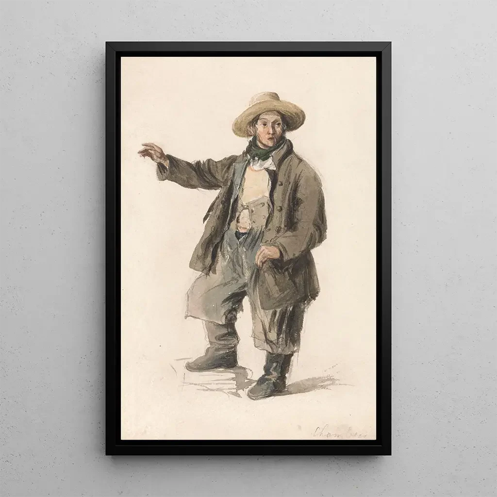 George Chambers - Fish Porter in a Straw Hat.webp