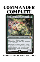 Go-Shintai of Life's Origin Shrine Enchantress Kamigawa Magic MTG Commander Deck