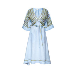 Greece Midi Dresses in Light Blue