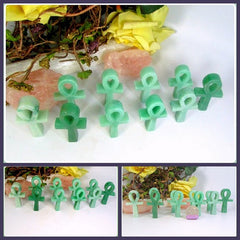 Green Aventurine Ankh