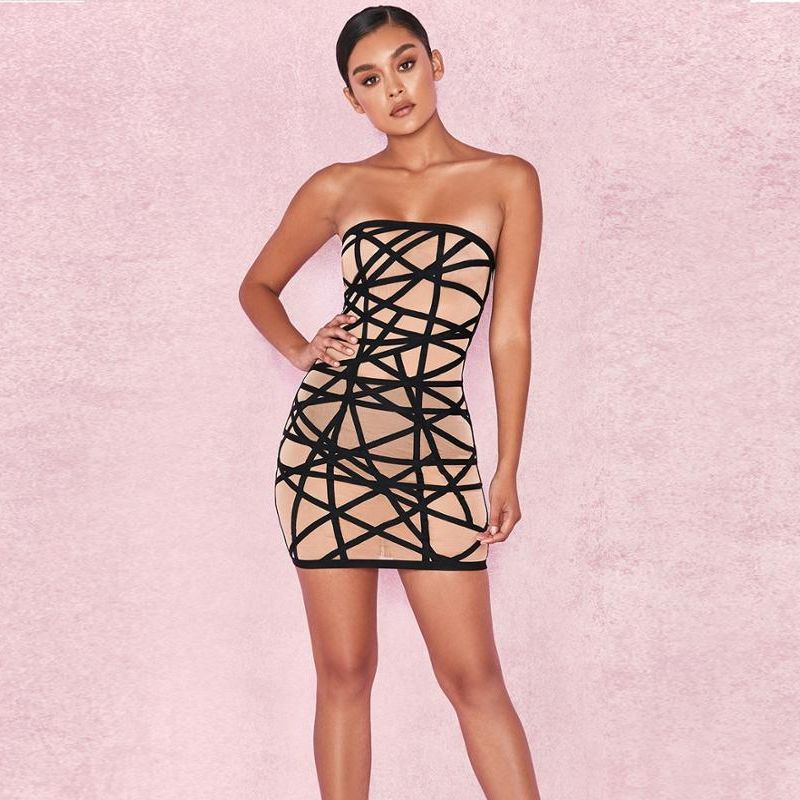 GirlsNight 'Barely There' Strapless Sexy Mini Dress - GirlsNightcom