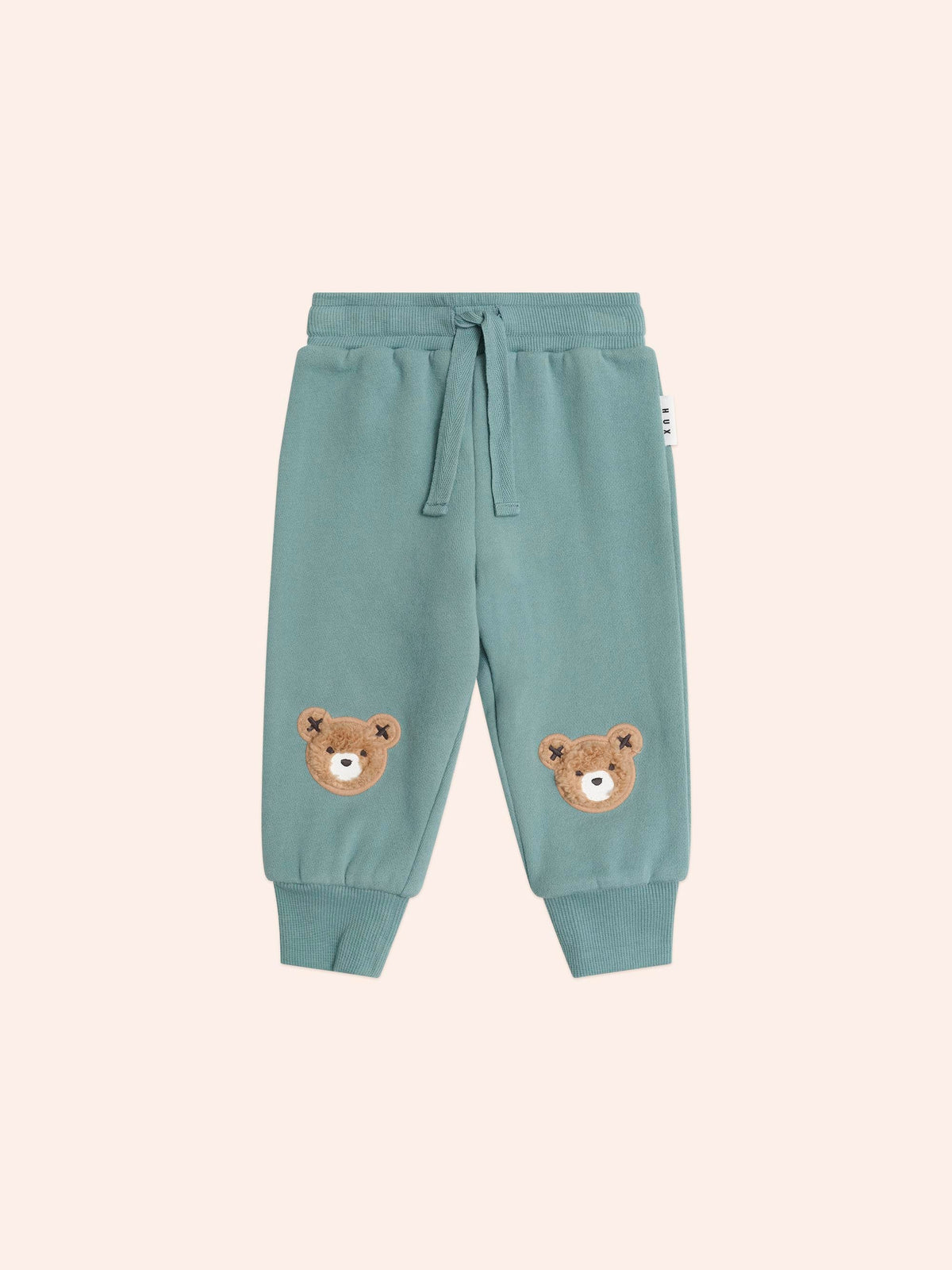 Furry Huxbear Track Pants Green PANT Huxbaby