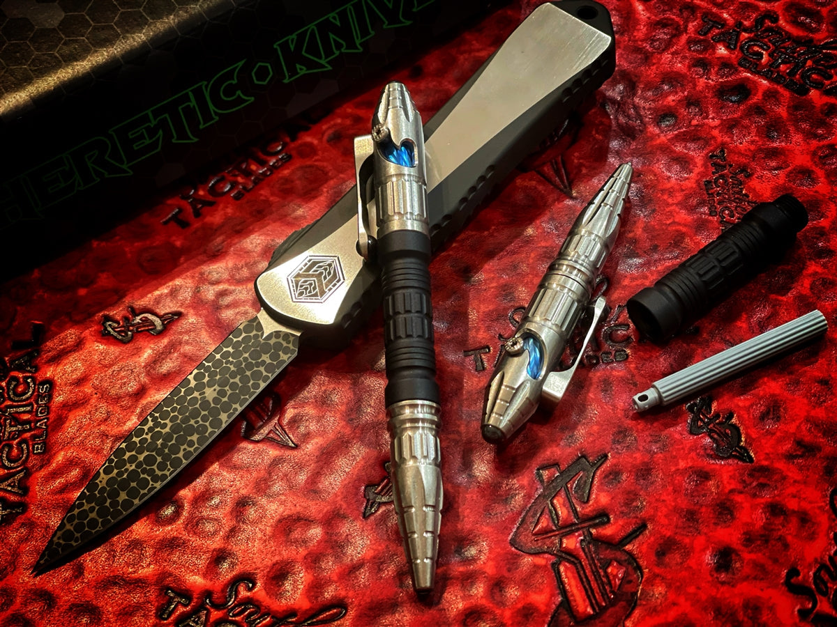 Heretic Knives THOTH Modular Titanium Bolt-Action Pen