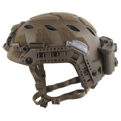 WOSPORT SF Tactical Helmet with Modular ARC Rail Set (HL-40) - DE