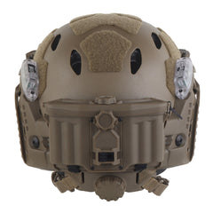 WOSPORT SF Tactical Helmet with Modular ARC Rail Set (HL-40) - DE