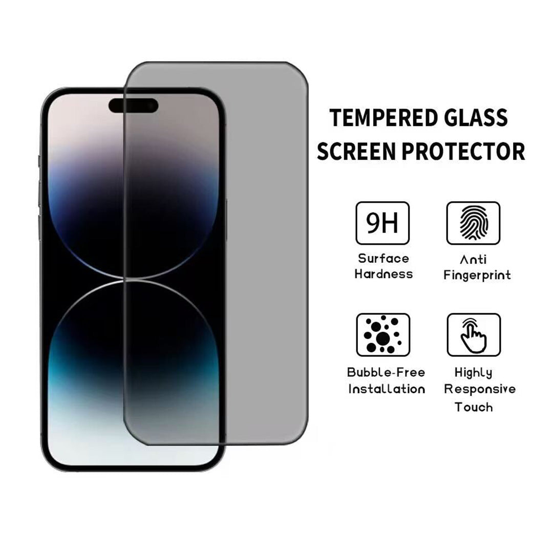 Premium Privacy Glass Beskyttelsesglas til iPhone 15, 16 & 17 serien