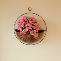 Copper Wall Planter