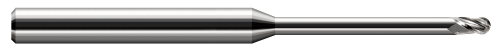 35660 3 FL - 0.0600" Cutter DIA x 0.0900" LOC x 0.7200" Reach - Uncoated
