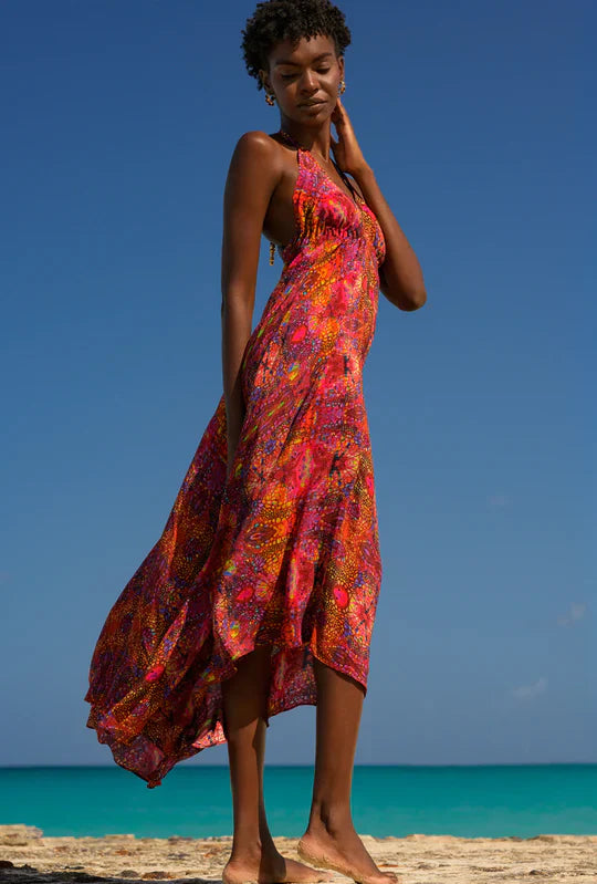 Sophia Alexia Silk  Ibiza Maxi -Ruby Iguana
