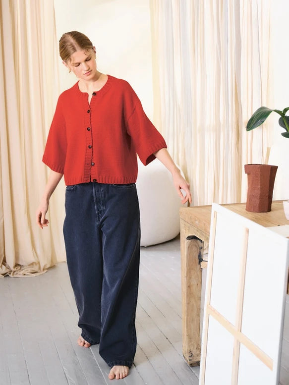 Sandnes garn - Lia cardigan, garnpakke, flere farger