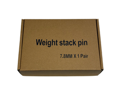 Pair of Metal Drop Set Pins By Infinity 7.8mm Diameter For Gym Weight Stack