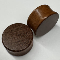 Orange Osage Wood Plugs Pair (Omerica)
