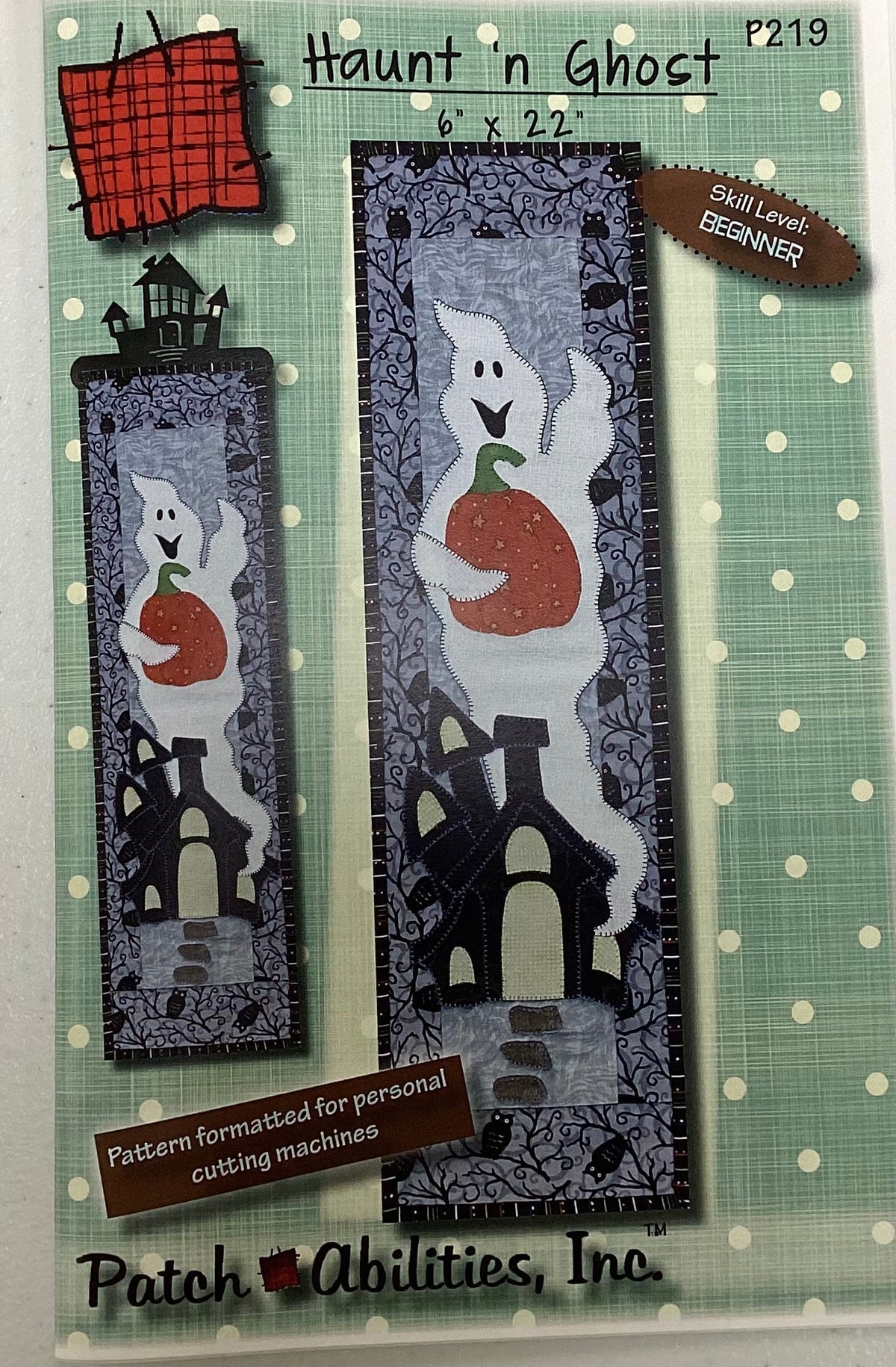 Patch Abilities, Inc. Haunt 'n Ghost P219-6" x 22"