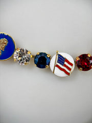 TOVA Bettina Necklace - 4th of July