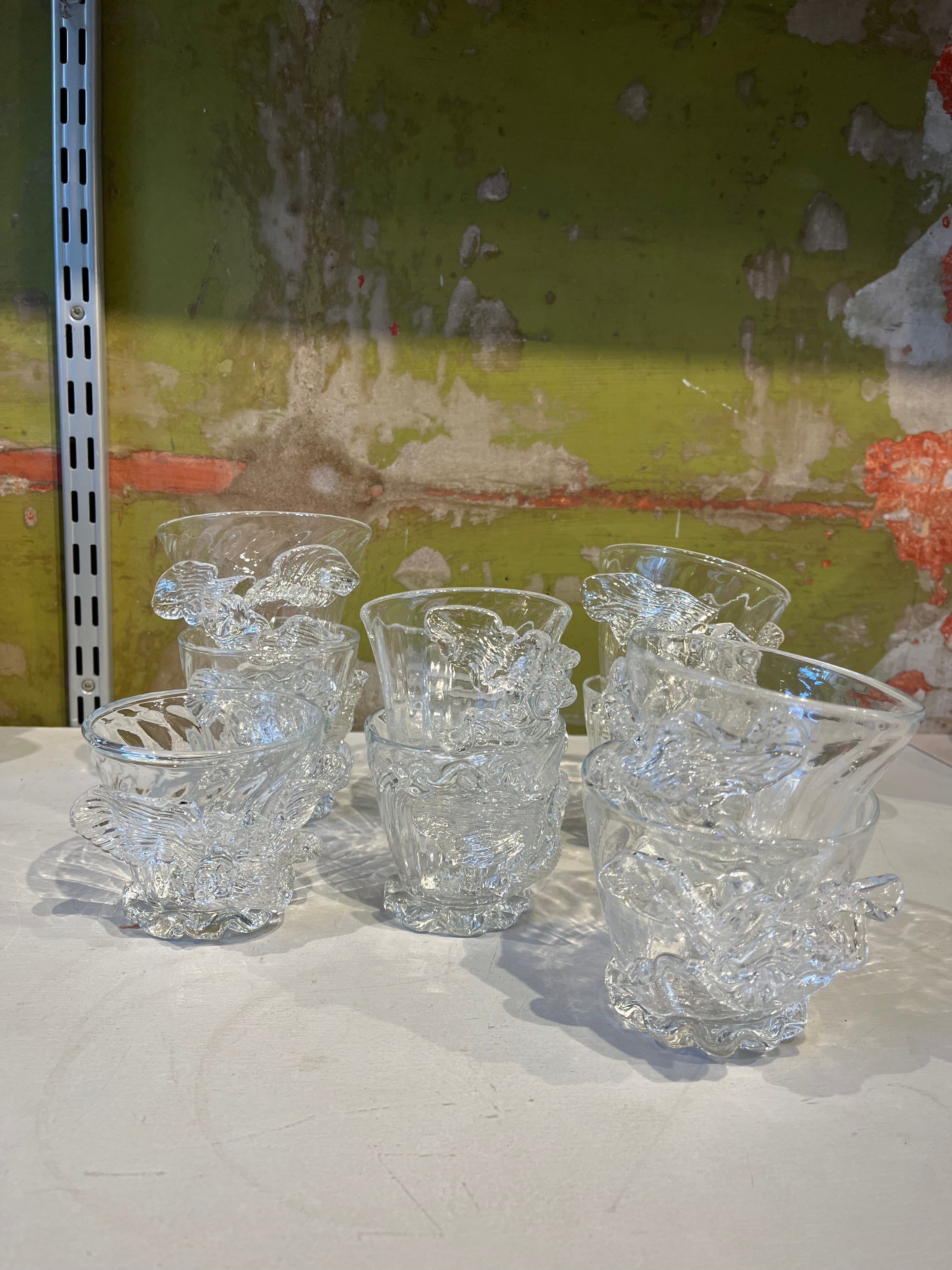 Clear hand-blown glass flower vase by Marqversen Möglich, featuring a delicate, transparent design perfect for floral arrangements.