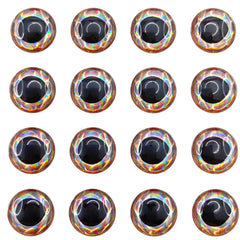 Silver/Black Trangle Pupil 3D Lure Eye