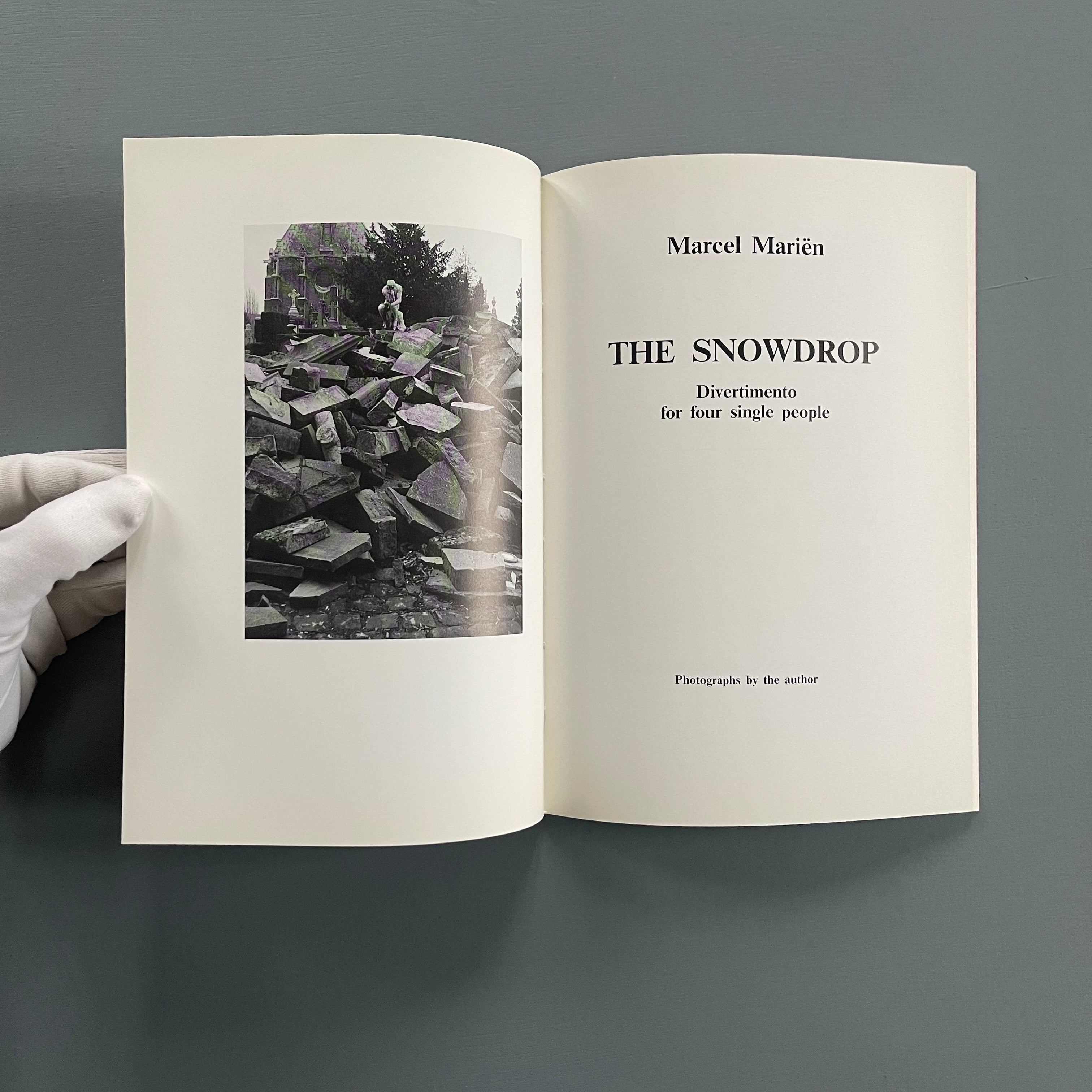 Marcel Marïen - The Snowdrop - Self-published 1989 - Saint-Martin Bookshop