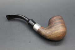 Ebony Wood Hungarian Pipe w/9mm Filter