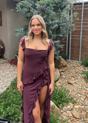 Ariela Maxi Dress Mulberry