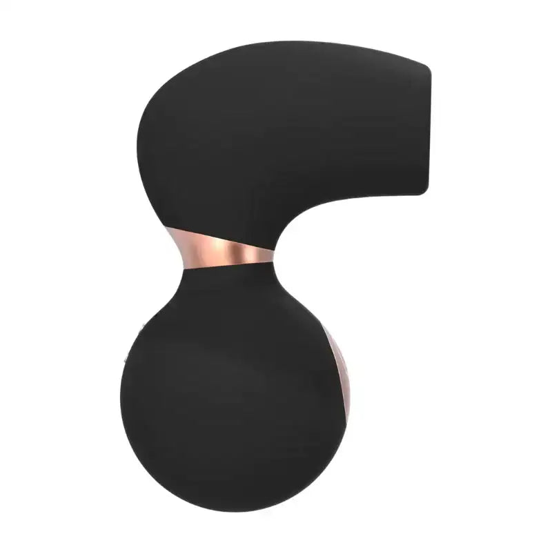 SHOTS Invincible Air Pulse Vibrator Black Multiple intensity levels for versatile pleasure and targeted air pulse sensations Singapore
