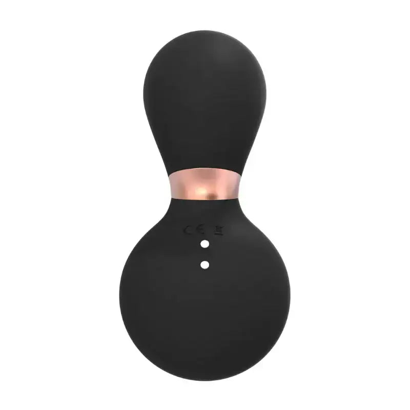 SHOTS Invincible Air Pulse Vibrator Black Portable and lightweight design for flexible solo or couple intimate enjoyment Singapore