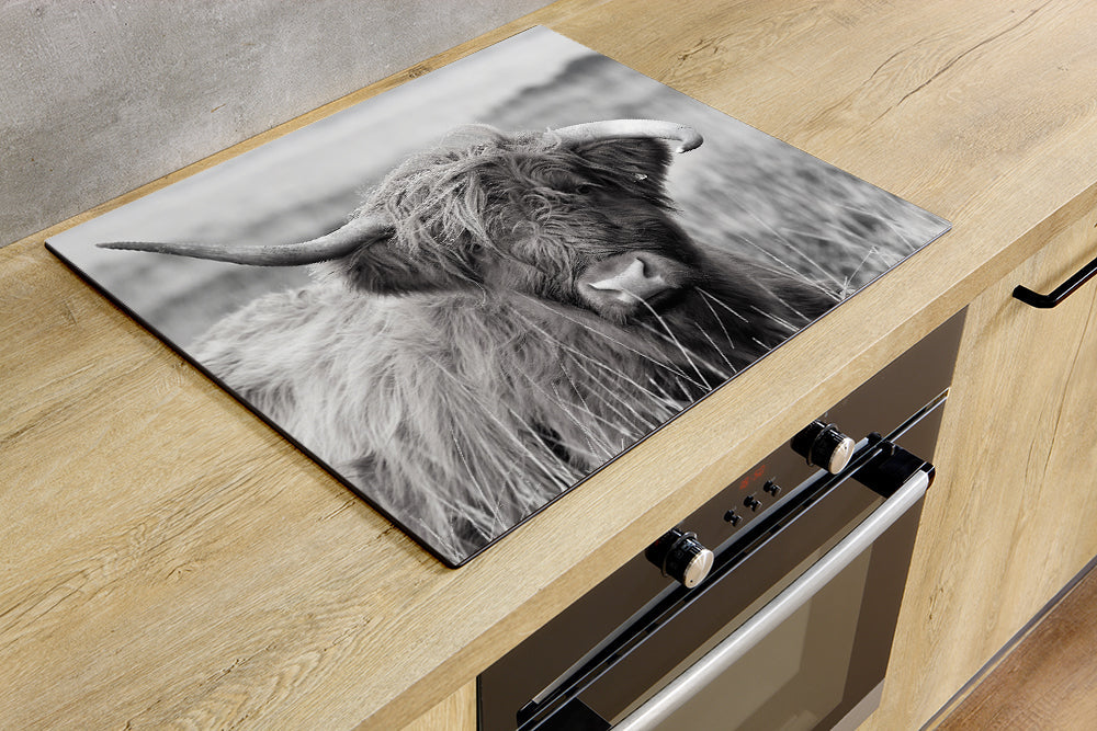 Inductiebeschermer - Highland Cow