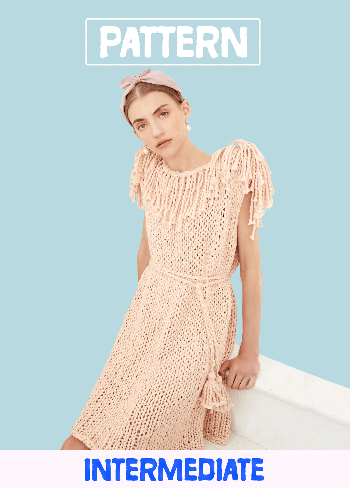 Fringe Dress PATTERN- Big Cotton