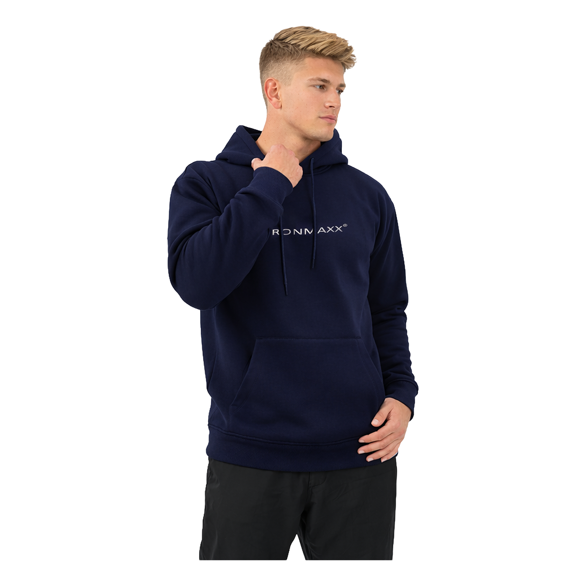 Hoodie Dunkelblau Unisex - XS