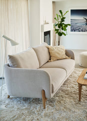 Jenny 3 seter sofa, flere tekstilvalg.