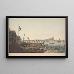 John William Edye - A View of Westminster Bridge the Abbey and Church.webp